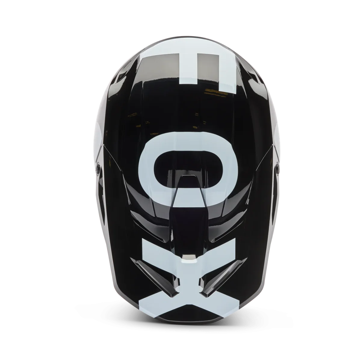 Youth V1 Shield Fullface Helm - Black – Image 5