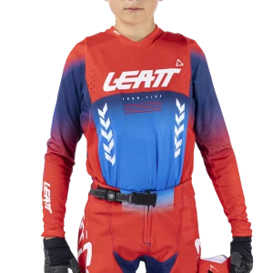 Jersey Moto 4.5 Jr - Royal Blue/Red
